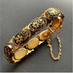 AI Vintage Damascene Bracelet